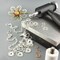 The Beadsmith Whammer Interchangeable Hammer - Patent Protected Wire Jewelry Hammer - Two Interchangeable Heads- Textured Handle - Used for Flattening, Spreading & Hardening